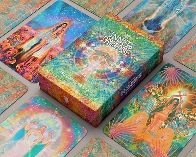 Oracle of the Inner Paradise-44人の女神のカード
